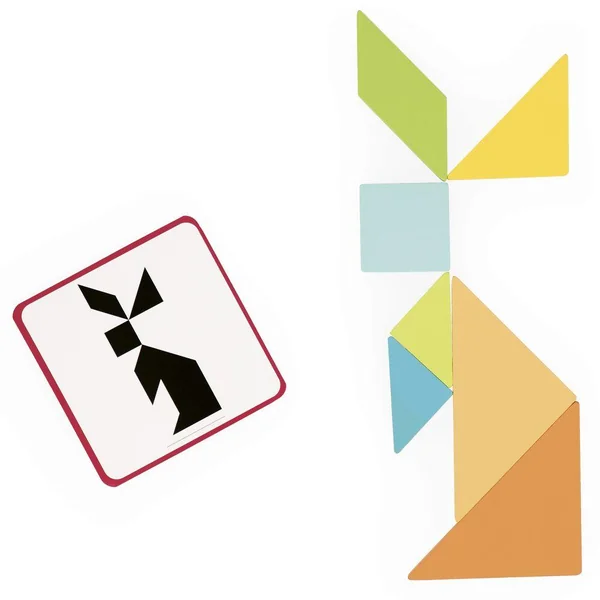 ESSENTIEL - LE TANGRAM - EN BOIS