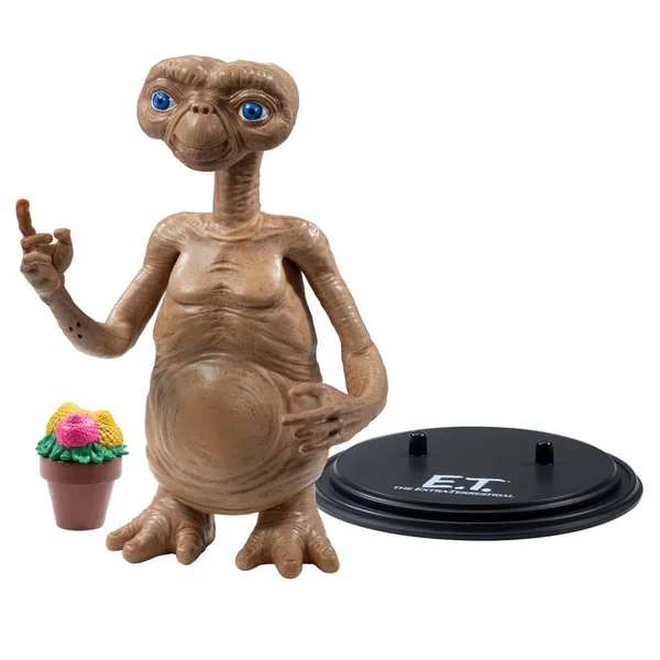 E.T. figurine flexible Bendyfigs E.T., l’extra-terrestre 14 cm