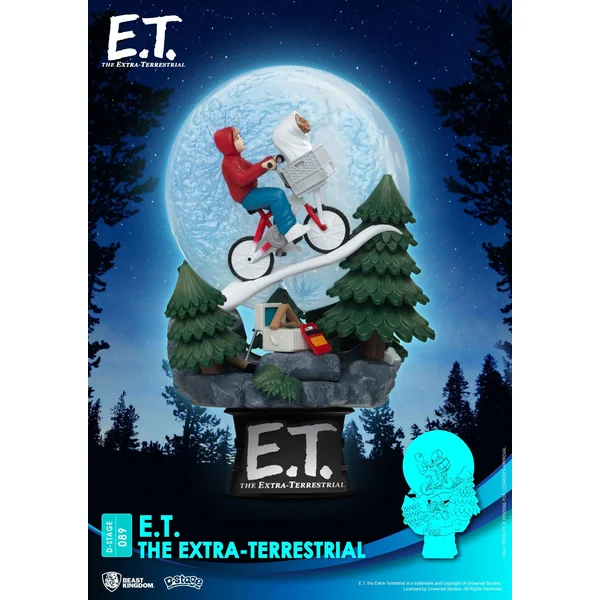 E.T. l´extra-terrestre diorama PVC D-Stage Iconic Movie Scene Beast Kingdom 15 cm