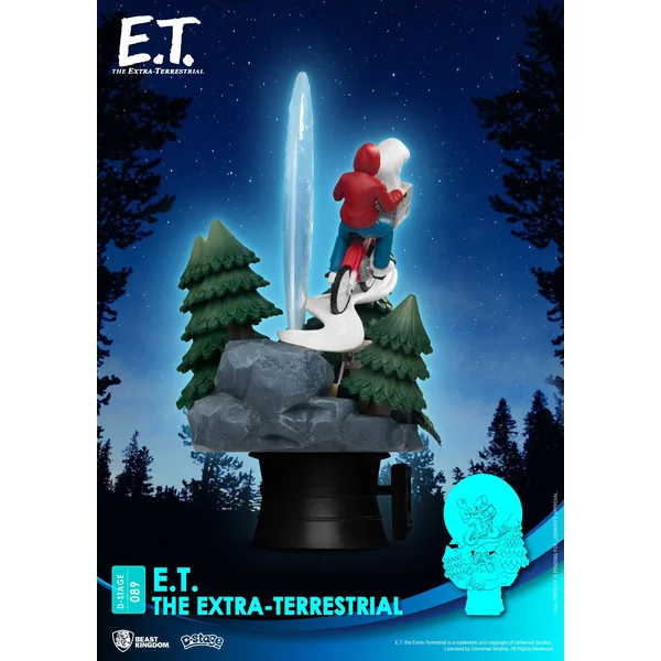 E.T. l´extra-terrestre diorama PVC D-Stage Iconic Movie Scene Beast Kingdom 15 cm