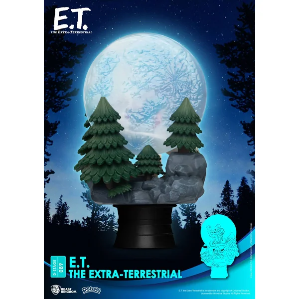 E.T. l´extra-terrestre diorama PVC D-Stage Iconic Movie Scene Beast Kingdom 15 cm
