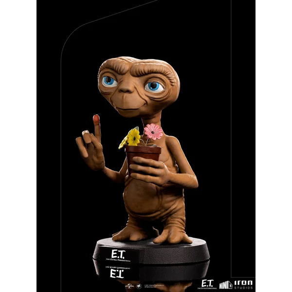 E.T. l’extra-terrestre figurine E.T. Mini Co. PVC Iron Studios 15 cm