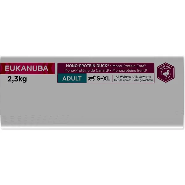 Euk Daily Care Adult Mono Protein Canard 2,3kg