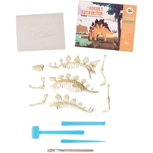 EXCAVATION DE FOSSILES - STEGOSAURE