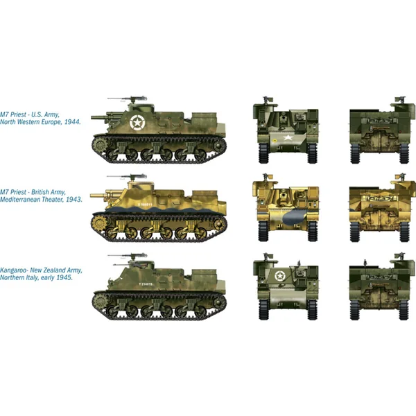 Fast Assembly militaire 7513 - M7 PRIEST / KANGAROO (1:72)