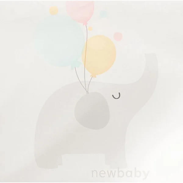 Fauteuil pliant pour enfants New Baby Elephant gris