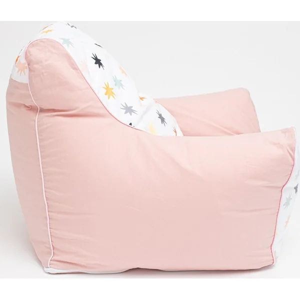 Fauteuil pour enfants rempli de billes New Baby rose