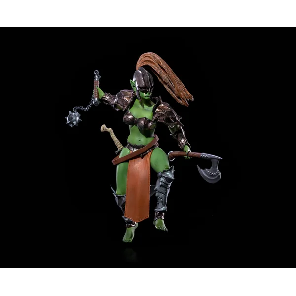 Female Orc Builder Deluxe figurine Mythic Legions Aetherblade Four Horsemen