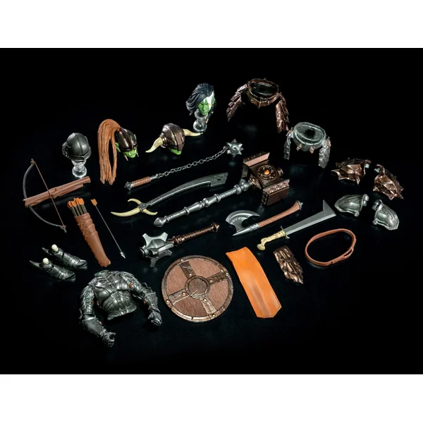 Female Orc Builder Deluxe figurine Mythic Legions Aetherblade Four Horsemen