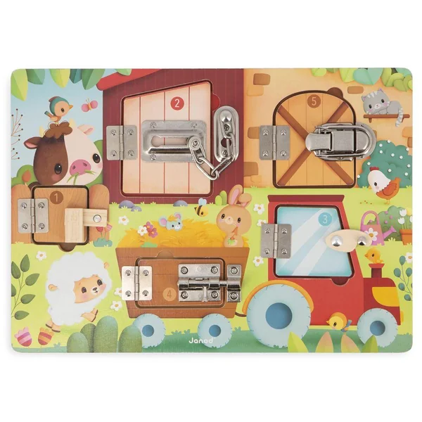 FERME - PLANCHE A VERROUS