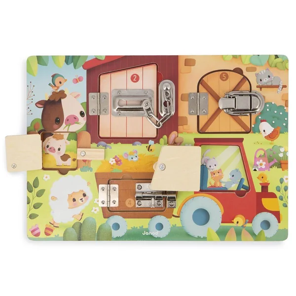 FERME - PLANCHE A VERROUS