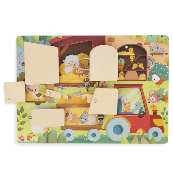 FERME - PLANCHE A VERROUS