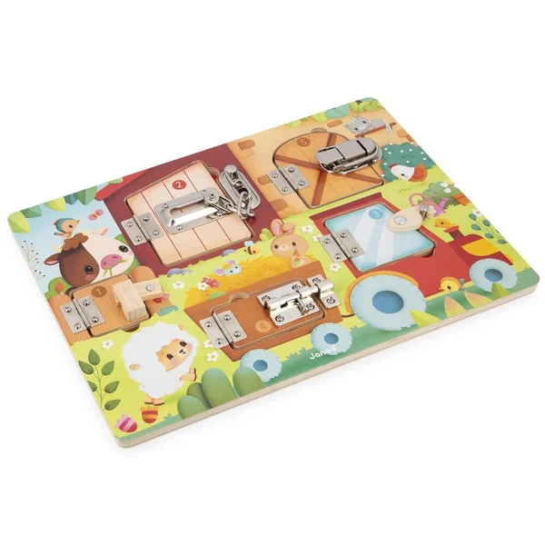 FERME - PLANCHE A VERROUS