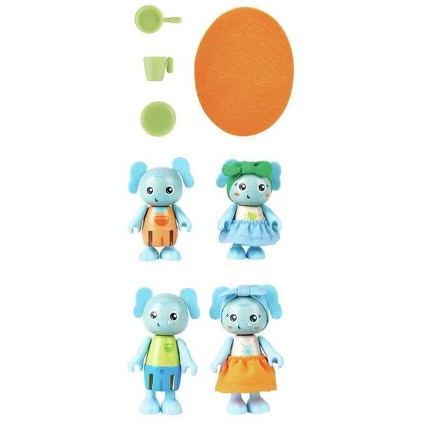 FIGURINE ARTICULEE - FAMILLE ELEPHANTS