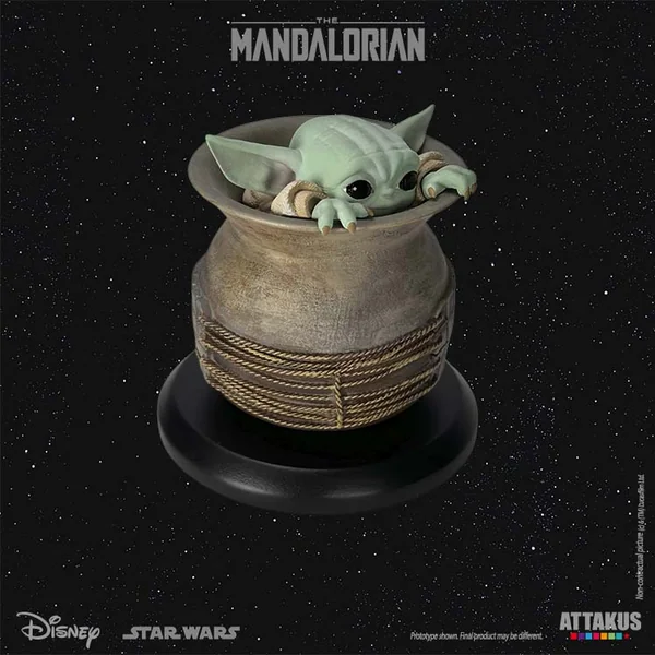 Figurine Attakus Star Wars The Mandalorian Grogu in the jar Classic Collection 1:5 gro05 2023