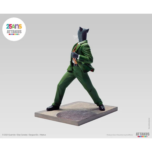 Figurine Blacksad paré à tirer Attakus 2023 (C830)