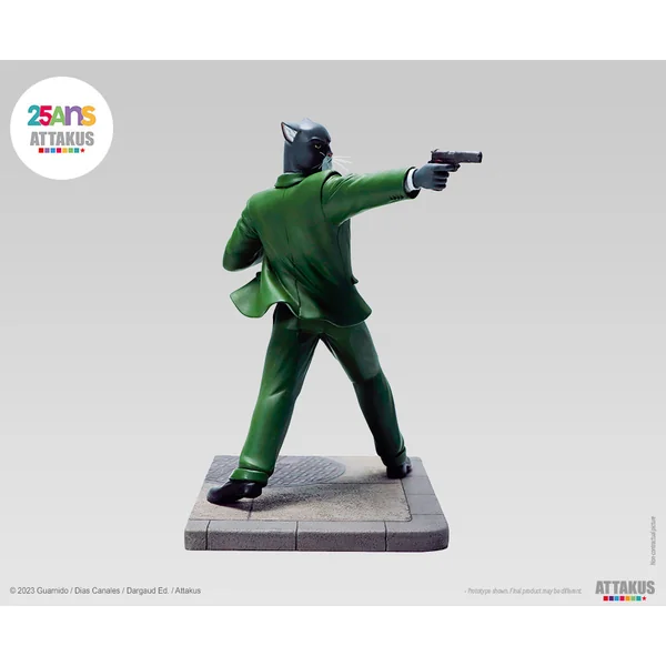 Figurine Blacksad paré à tirer Attakus 2023 (C830)