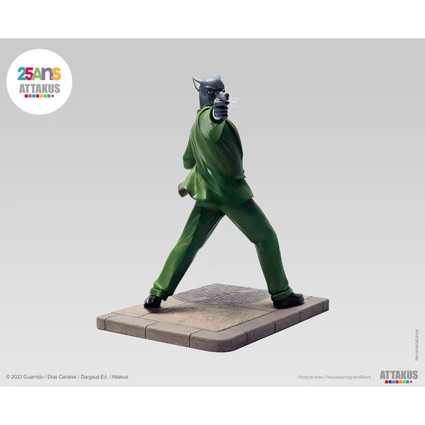 Figurine Blacksad paré à tirer Attakus 2023 (C830)