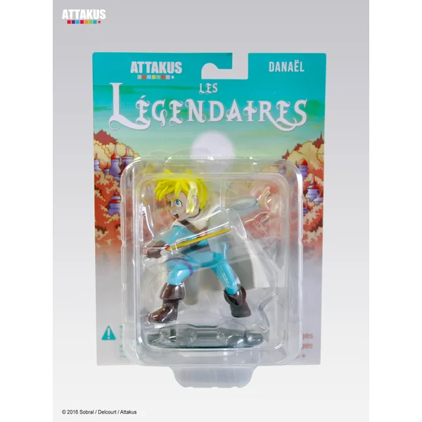 Figurine Danël Les Légendaires Patrick Sobral Attakus (leg01)