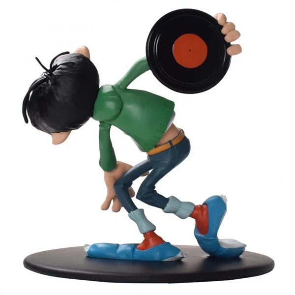 Figurine de collection Gaston Lagaffe Discobole (version couleurs) Collector BD 2021