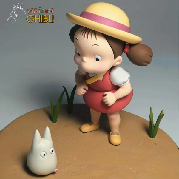 Figurine de collection Mei et petit Totoro par Alban Ficat, Semic Studio / Maison Ghibli 2023