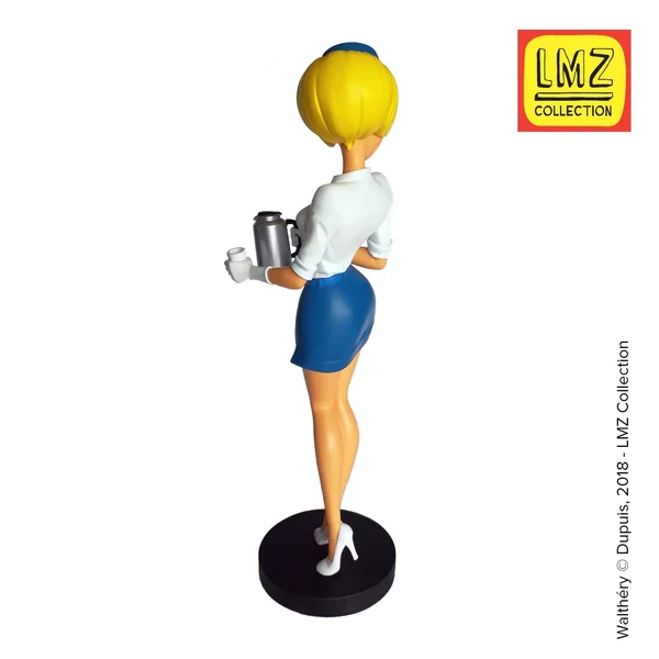 Figurine de collection Natacha l'hôtesse de l'air François Walthéry, LMZ Collectibles 2018 (lmz018)