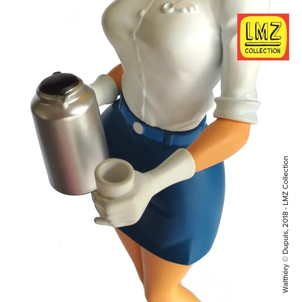 Figurine de collection Natacha l'hôtesse de l'air François Walthéry, LMZ Collectibles 2018 (lmz018)