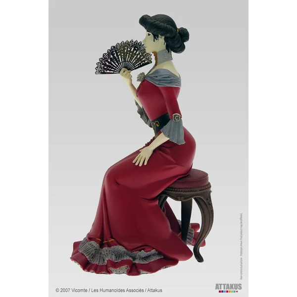 Figurine de collection Sasmira (version rouge) Laurent Vicomte Attakus 2006 (c738)