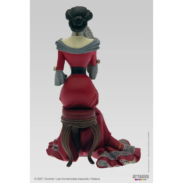 Figurine de collection Sasmira (version rouge) Laurent Vicomte Attakus 2006 (c738)