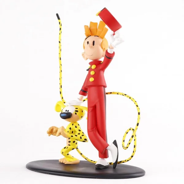 Figurine de collection Spirou et le Marsupilami par Franquin (version couleurs) Collector BD 2023
