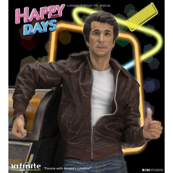 Figurine Fonzie Happy days "OLD & RARE" Infinite Statue 2023