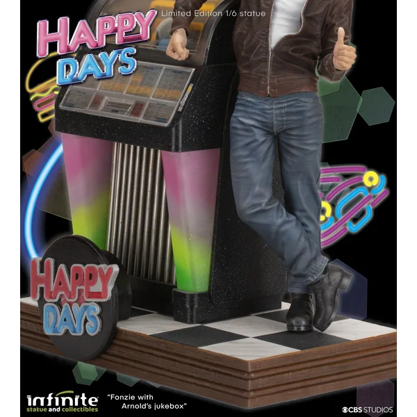 Figurine Fonzie Happy days "OLD & RARE" Infinite Statue 2023