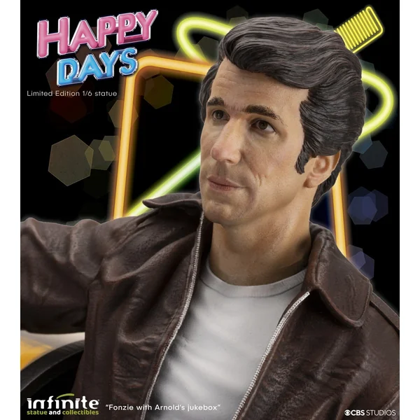 Figurine Fonzie Happy days "OLD & RARE" Infinite Statue 2023