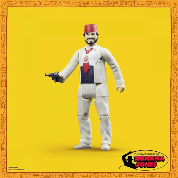 Figurine Indiana Jones Sallah The Last Crusade Retro Collection Hasbro 2023