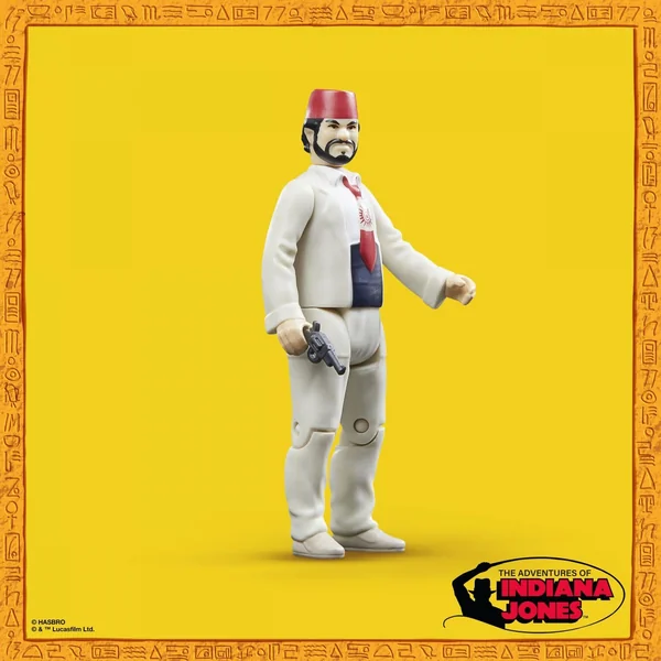 Figurine Indiana Jones Sallah The Last Crusade Retro Collection Hasbro 2023