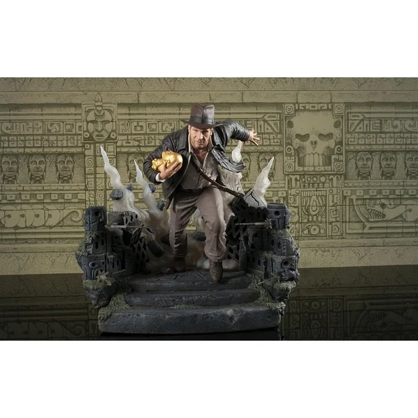 Figurine Indiana Jones Temple Escape Gallery Diorama, Diamond Select Toys 2023 (84632)