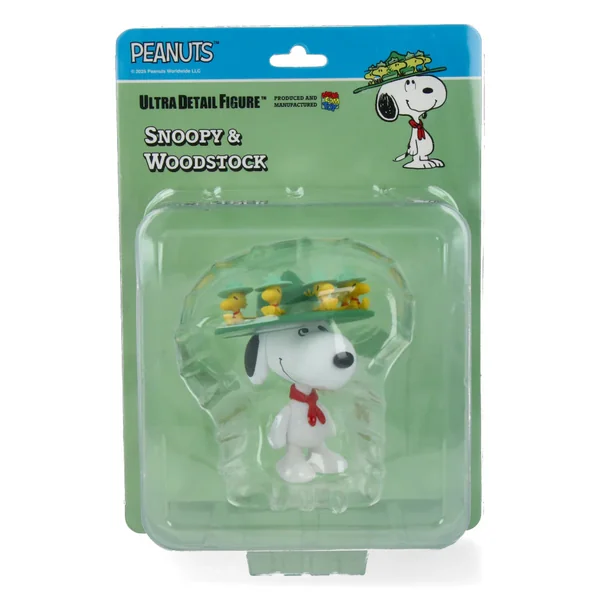 Figurine Peanuts Snoopy & Woodstock Medicom Ultra Detail Figure série #18 (UDF N° 846)