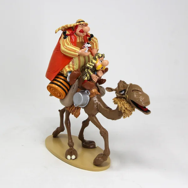 Figurine Pixi Astérix: Astérix et Obélix sur le dromadaire, collection Pixi Classique 2025 (2395)