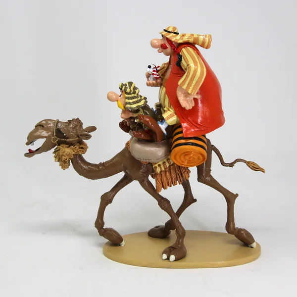 Figurine Pixi Astérix: Astérix et Obélix sur le dromadaire, collection Pixi Classique 2025 (2395)