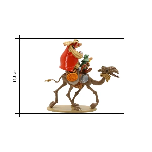 Figurine Pixi Astérix: Astérix et Obélix sur le dromadaire, collection Pixi Classique 2025 (2395)