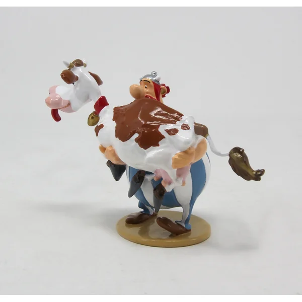 Figurine Pixi Astérix: Obélix portant la vache, collection Pixi Classique 2025 (2393)