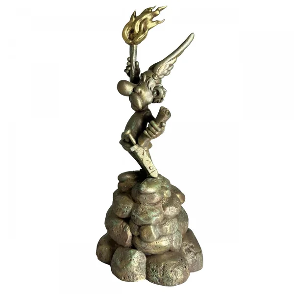 Figurine Pixi Atelier Bronze Astérix La Liberté éclairant le monde 2023 (4126)