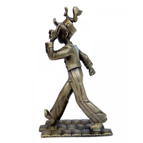 Figurine Pixi Atelier Bronze Spirou et Spip en marche (Emile Bravo) 5507