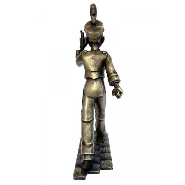 Figurine Pixi Atelier Bronze Spirou et Spip en marche (Emile Bravo) 5507