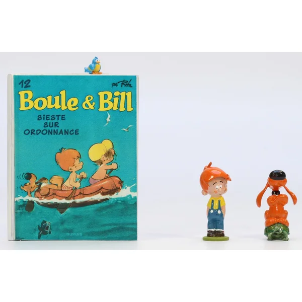 Figurine Pixi Boule & Bill: Boule, Bill & Caroline Echappée Bulle 2023 (5676)