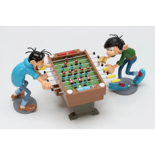 Figurine Pixi classique Gaston Lagaffe: le babyfoot Gaston et Lebrac 2025 (06662)