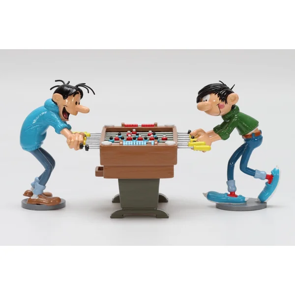 Figurine Pixi classique Gaston Lagaffe: le babyfoot Gaston et Lebrac 2025 (06662)