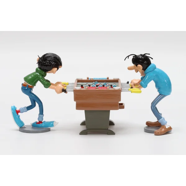Figurine Pixi classique Gaston Lagaffe: le babyfoot Gaston et Lebrac 2025 (06662)