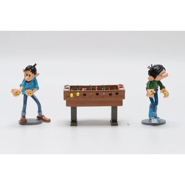 Figurine Pixi classique Gaston Lagaffe: le babyfoot Gaston et Lebrac 2025 (06662)
