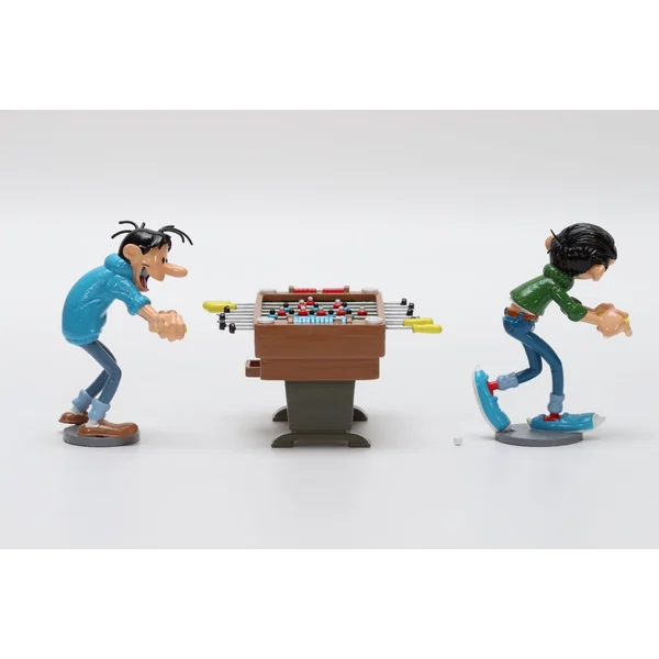 Figurine Pixi classique Gaston Lagaffe: le babyfoot Gaston et Lebrac 2025 (06662)